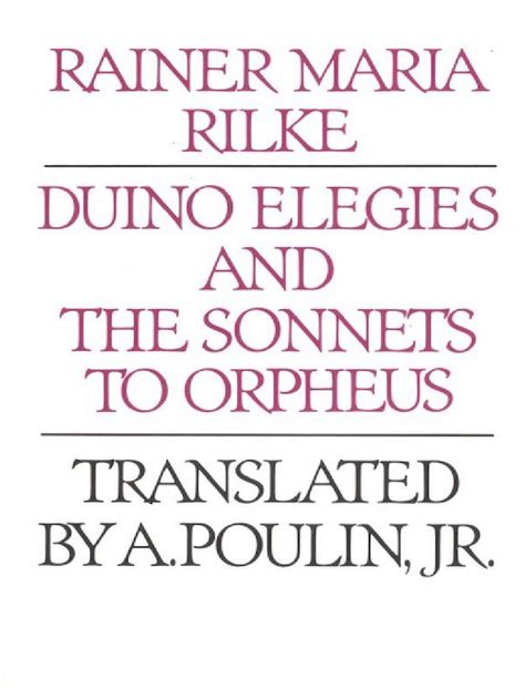 rilke sonnets to orpheus pdf